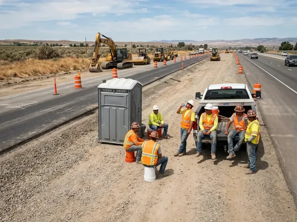 highway-road-construction-crew-007 — frequently asked questions, Porta Potty and Restroom Rentals in Urbandale, IA